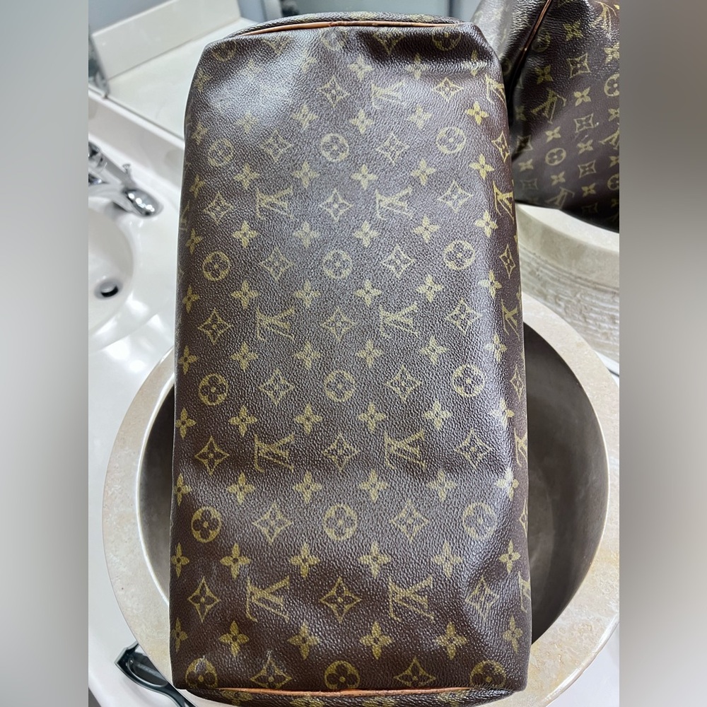 Louis Vuitton Monogram Brown SZ 40 Speedy Bag - Picture 9 of 16